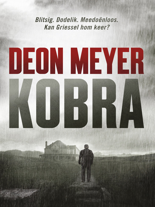 Title details for Kobra by Deon Meyer - Wait list